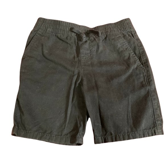 Black Shorts w/ Decorative Tie - Picture 2 of 2